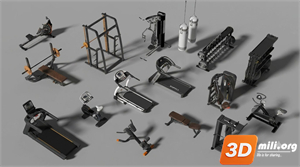 Fitness Equipment Skp Files
